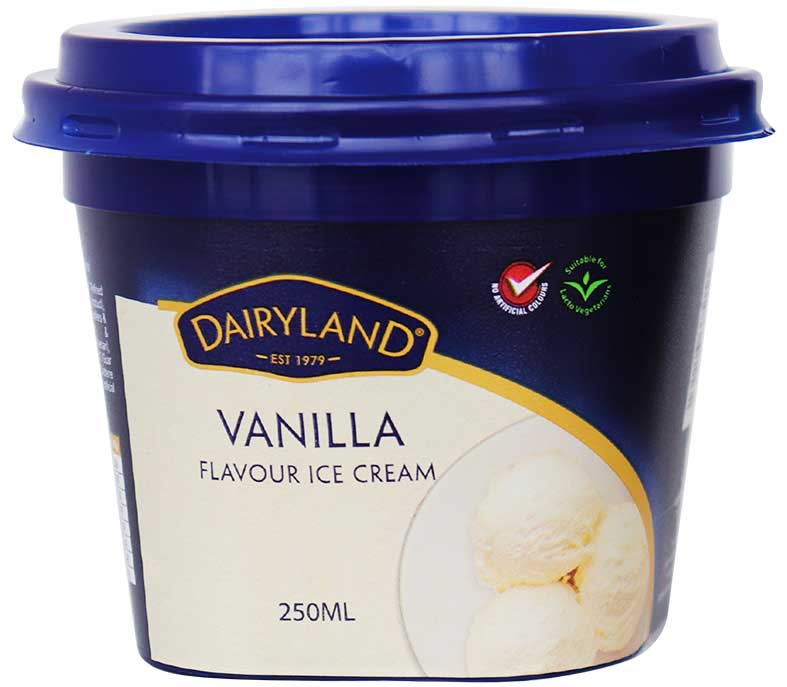 Vanilla Flavoured Ice Cream